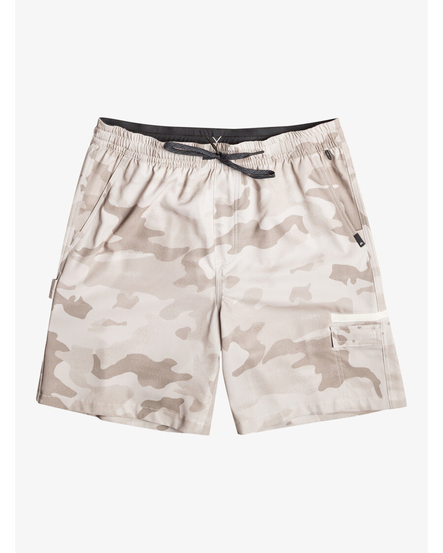 Quiksilver Taxer Cargo 18" Obojživelné šortky - Bříza
