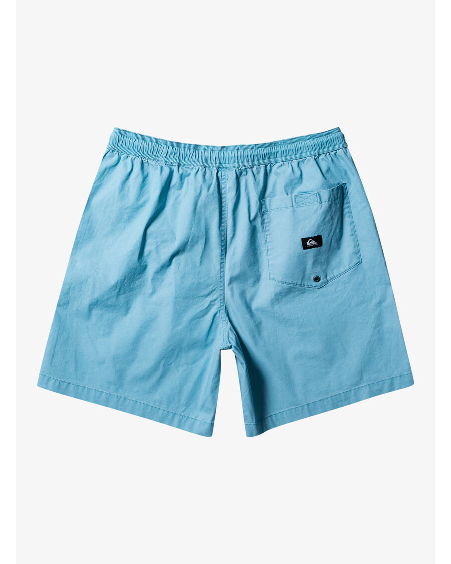 Quik Silver Taxer Elastic Waist Shorts - Cameo Blue