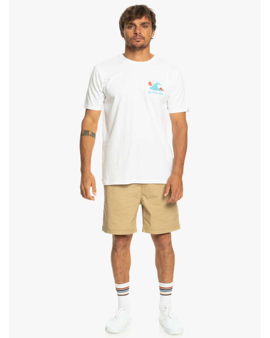 Quiksilver Taxer šortky S Elastickým Pasem - Plage