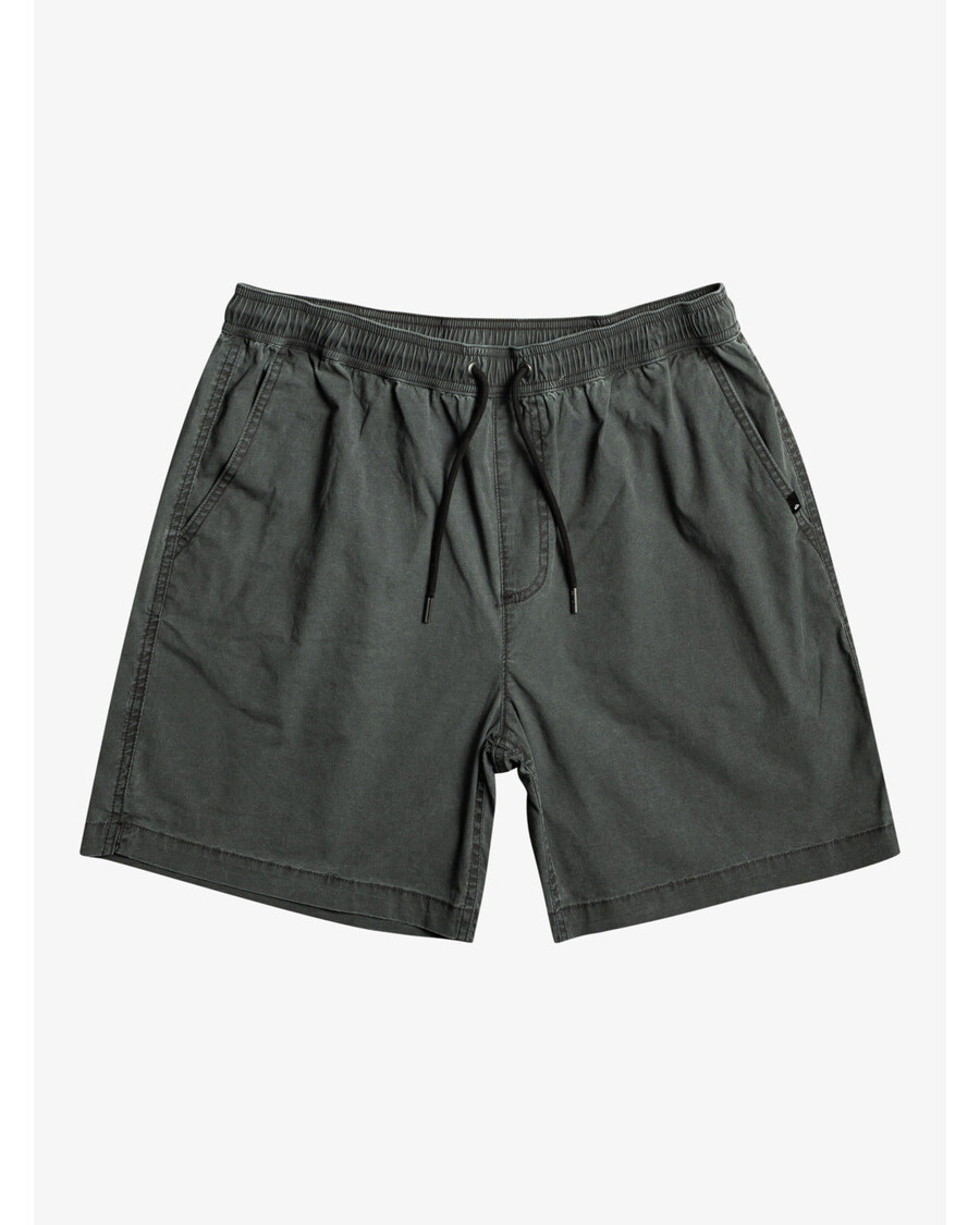 Quik Silver Taxer Elastic Waist Shorts - Black