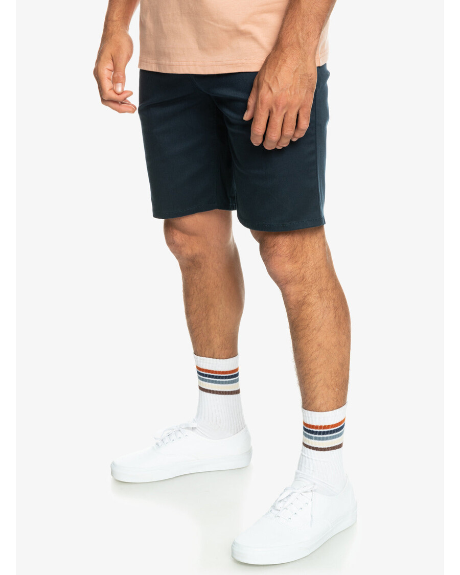 Quiksilver Daily Union Stretch Chino 20" Shortsit - Laivastonsininen Bleiseri