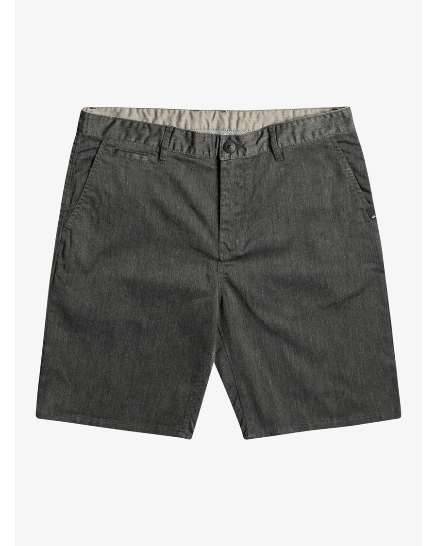 Quiksilver Mindennapi Union Stretch Chino 20" Rövidnadrág - Sötétszürke Hanga
