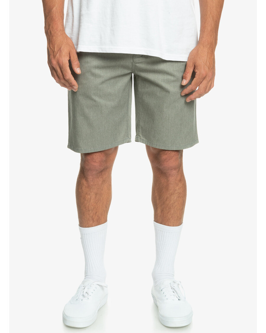 Quik Silver Everyday Union Stretch Chino 20" Shorts - Light Grey Heather