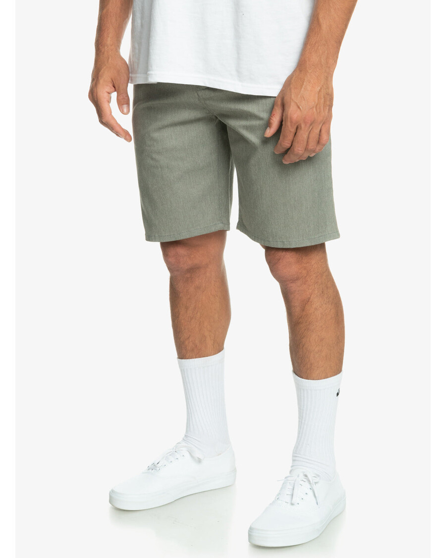Quik Silver Everyday Union Stretch Chino 20" Shorts - Light Grey Heather