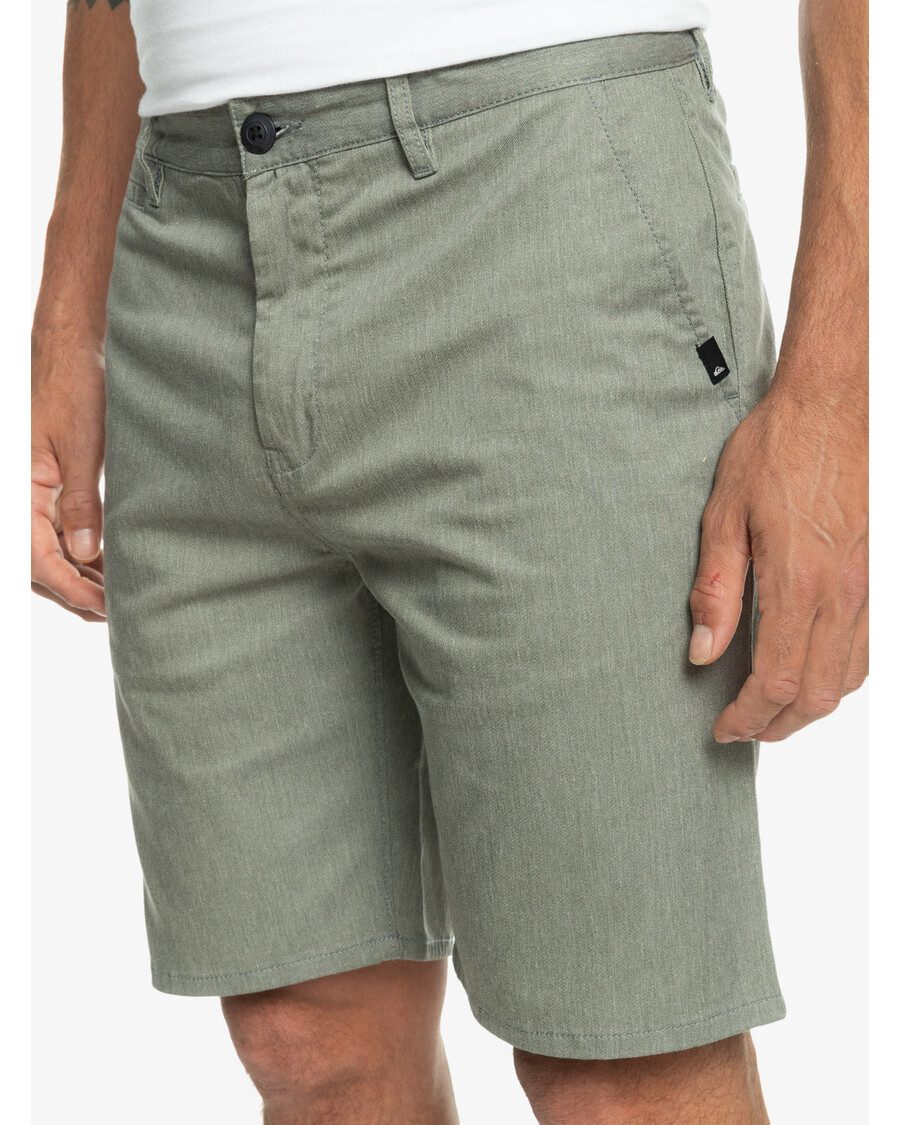 Quik Silver Everyday Union Stretch Chino 20" Shorts - Light Grey Heather