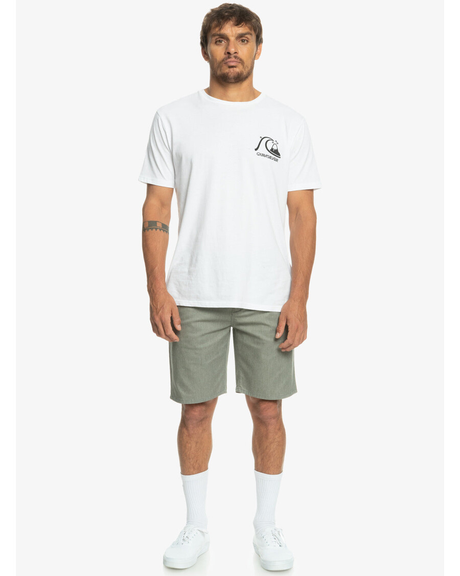 Quik Silver Everyday Union Stretch Chino 20" Shorts - Light Grey Heather