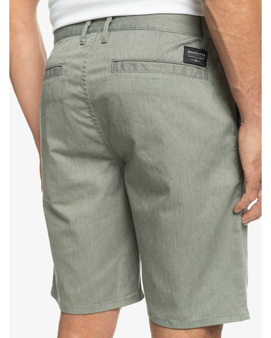Quik Silver Everyday Union Stretch Chino 20" Shorts - Light Grey Heather