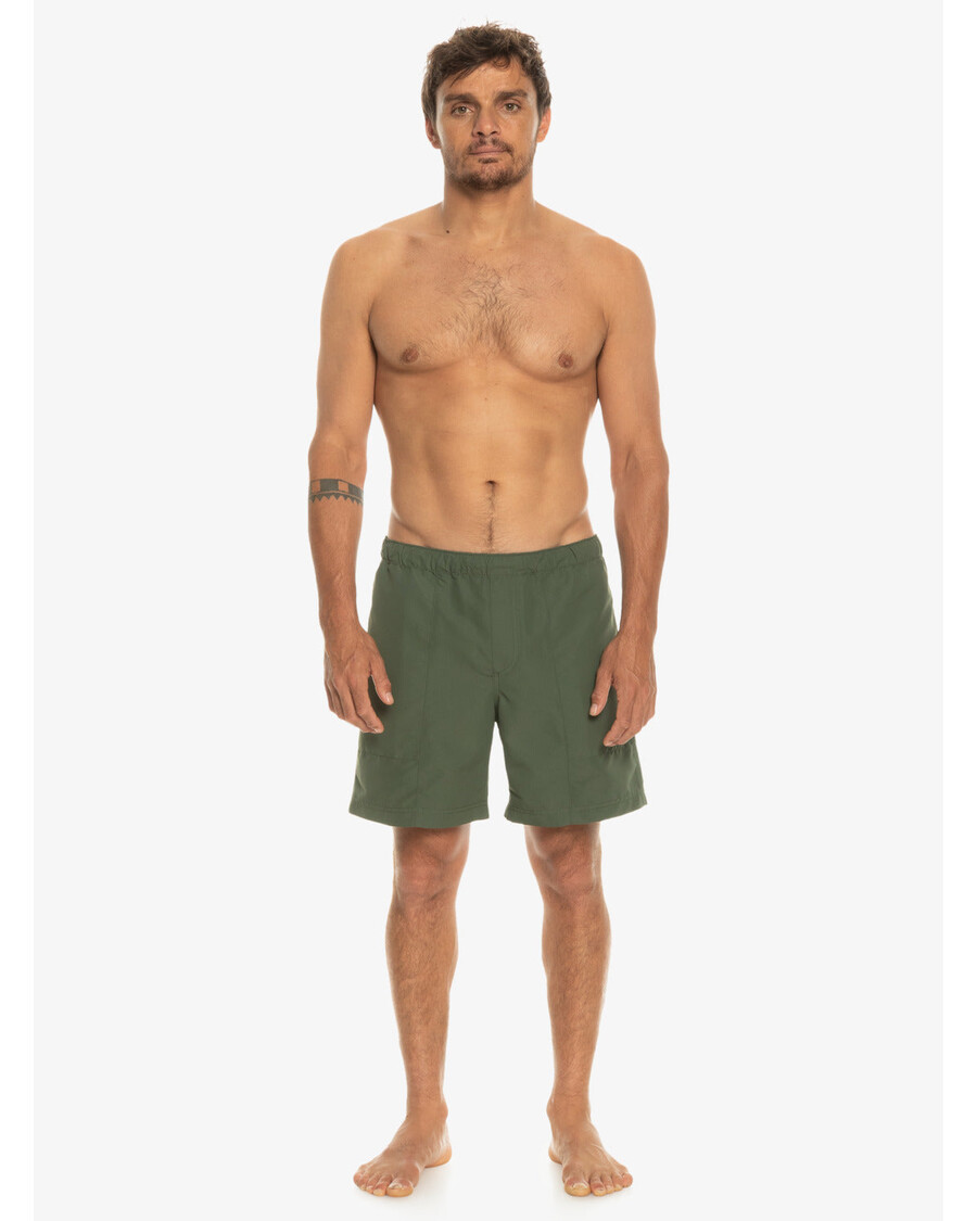 Quiksilver Pagamino Geresnius 17" Varliagyvių šortus - čiobrelius