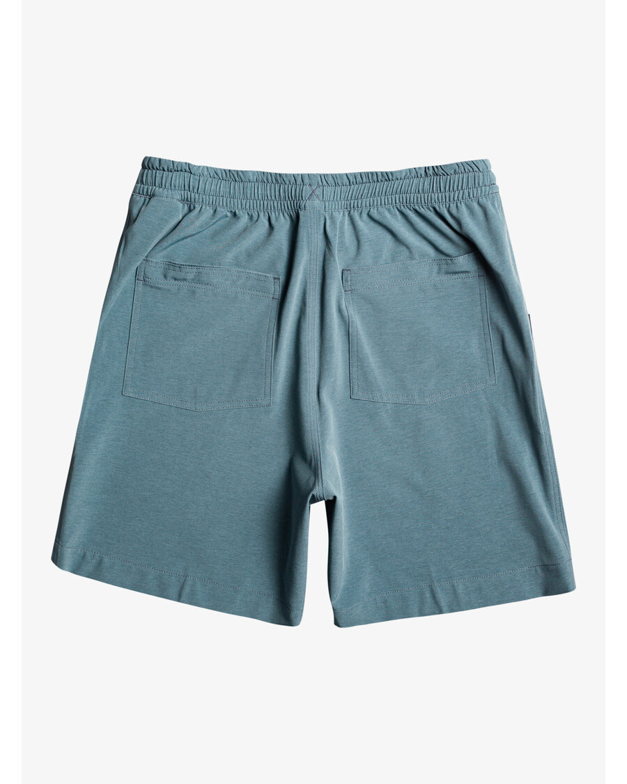 クイックシルバー タキサー ヘザー 18 インチ水陸両用ボードショーツ - ベーリング シー