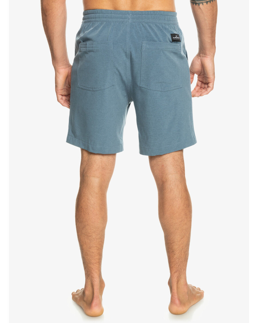 クイックシルバー タキサー ヘザー 18 インチ水陸両用ボードショーツ - ベーリング シー