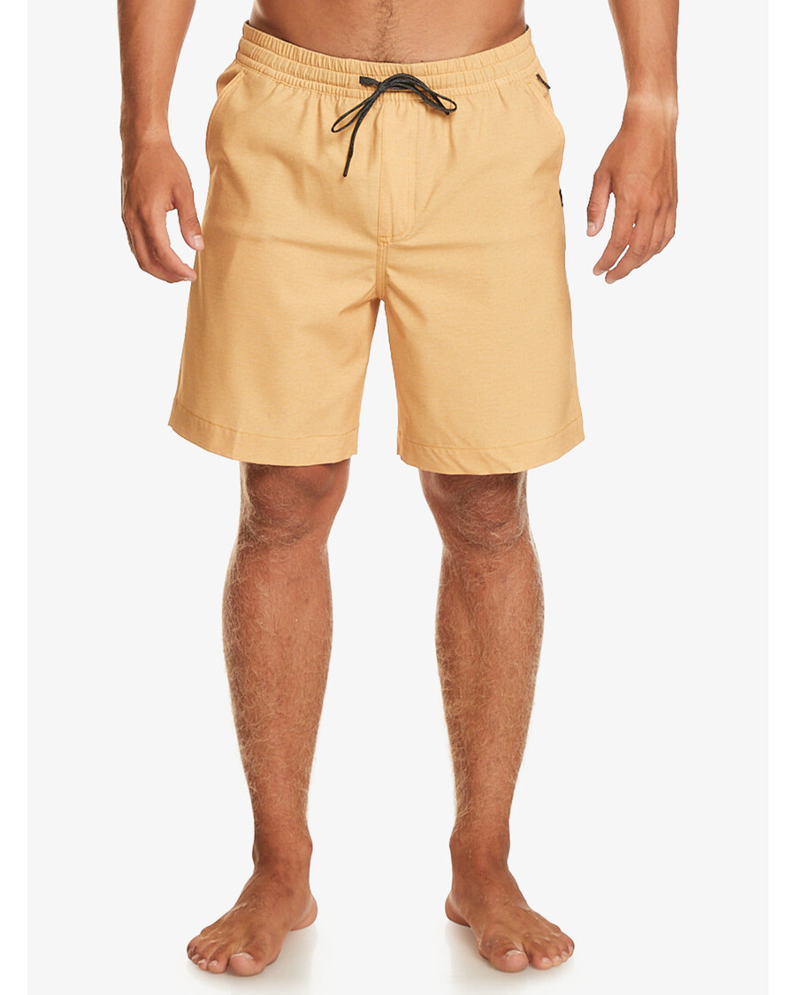 Quik Silver Taxer Heather 18" Amphibian Boardshorts - Mustard