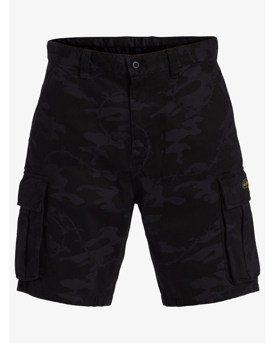 Quik Silver Mikey Cargo Shorts - Tarmac Mongrel Camo