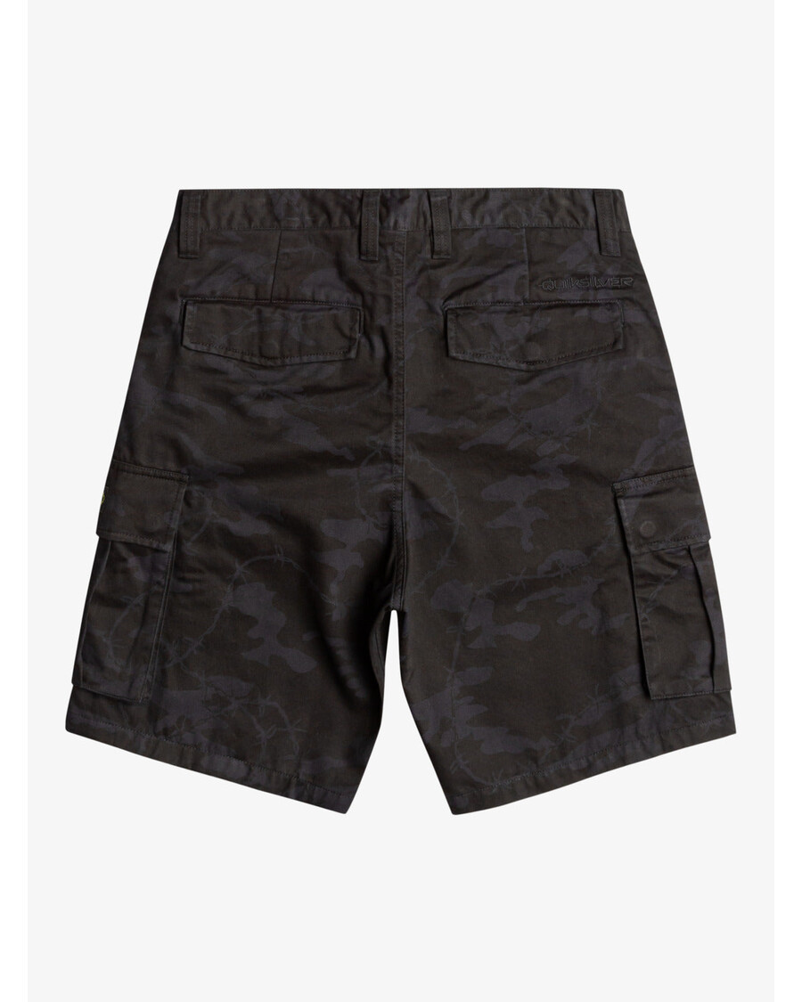 Quik Silver Mikey Cargo Shorts - Tarmac Mongrel Camo