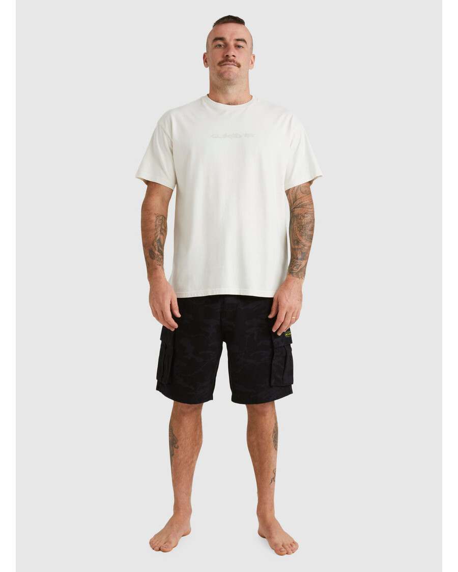 Quik Silver Mikey Cargo Shorts - Tarmac Mongrel Camo
