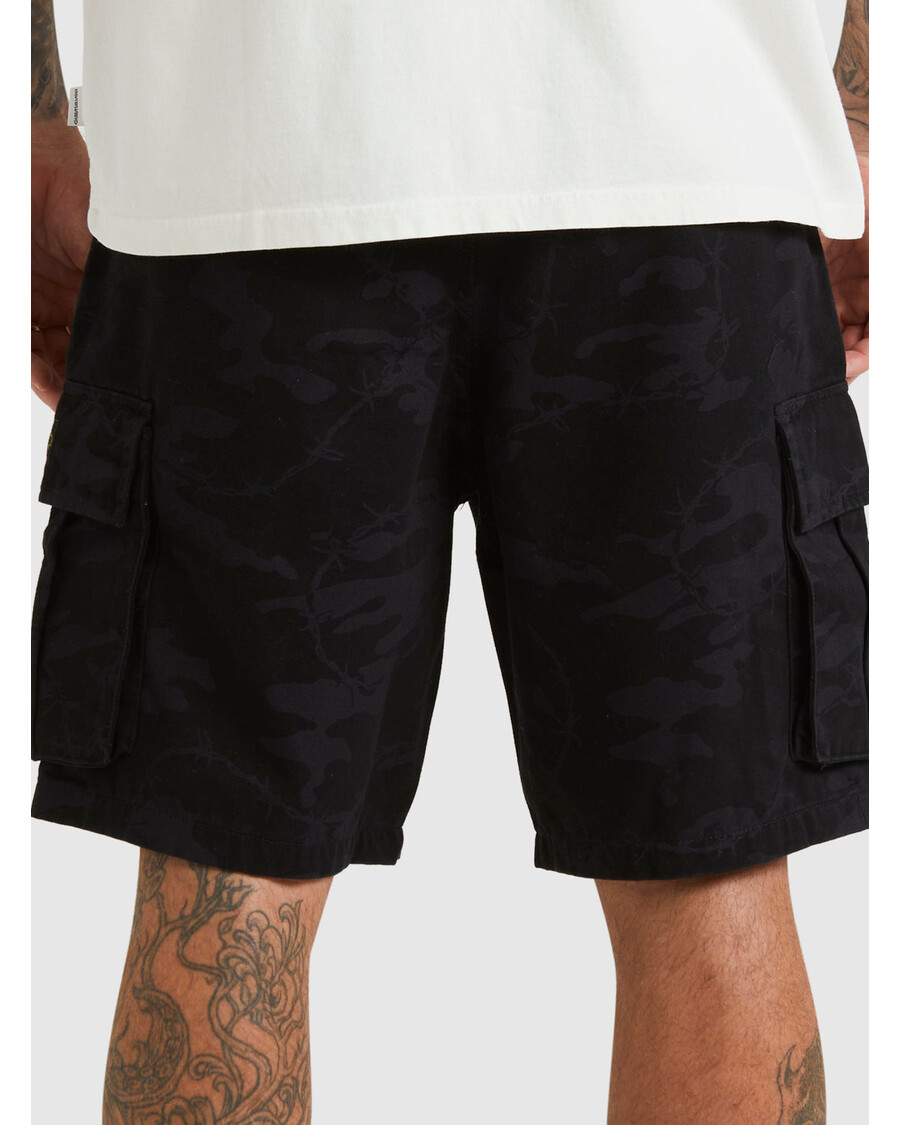 Quik Silver Mikey Cargo Shorts - Tarmac Mongrel Camo