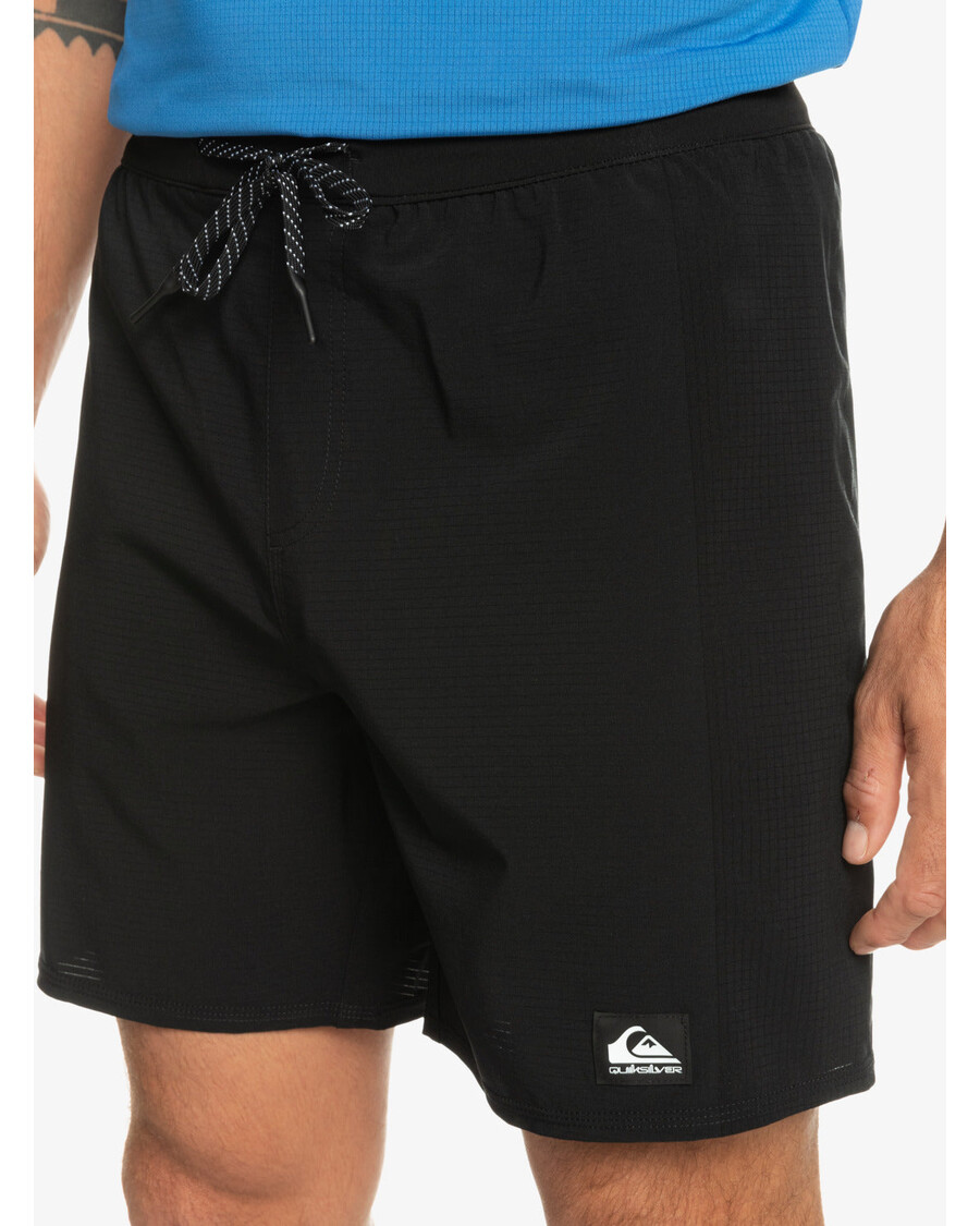 Quik Silver Highline Omni Short 17" Swim Trunks - Black
