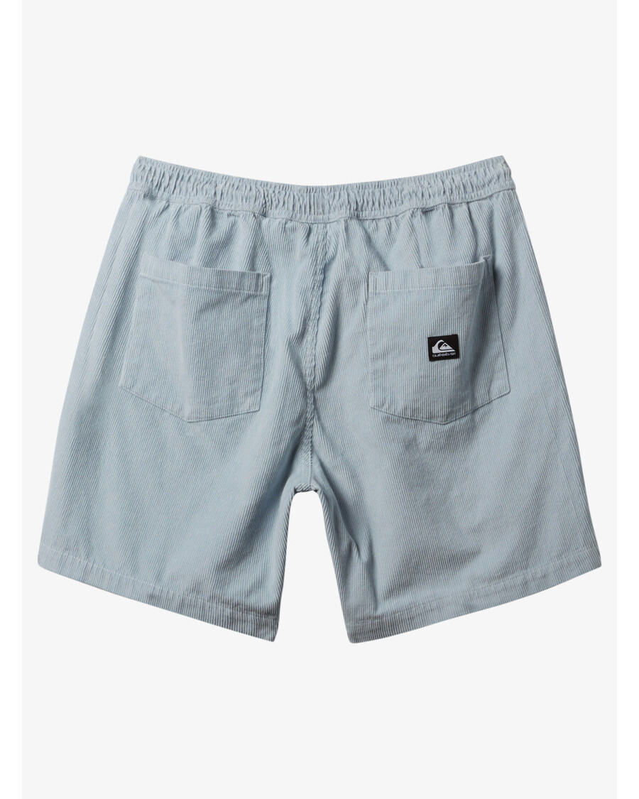 куиксилвер такер шортс од сомота - плава магла