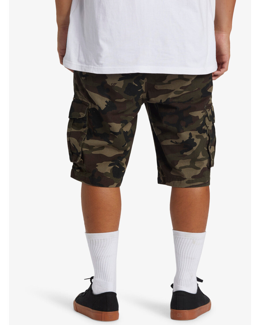 Quik Silver Crucial Battle Cargo Shorts - Camo Print Crucial Battle