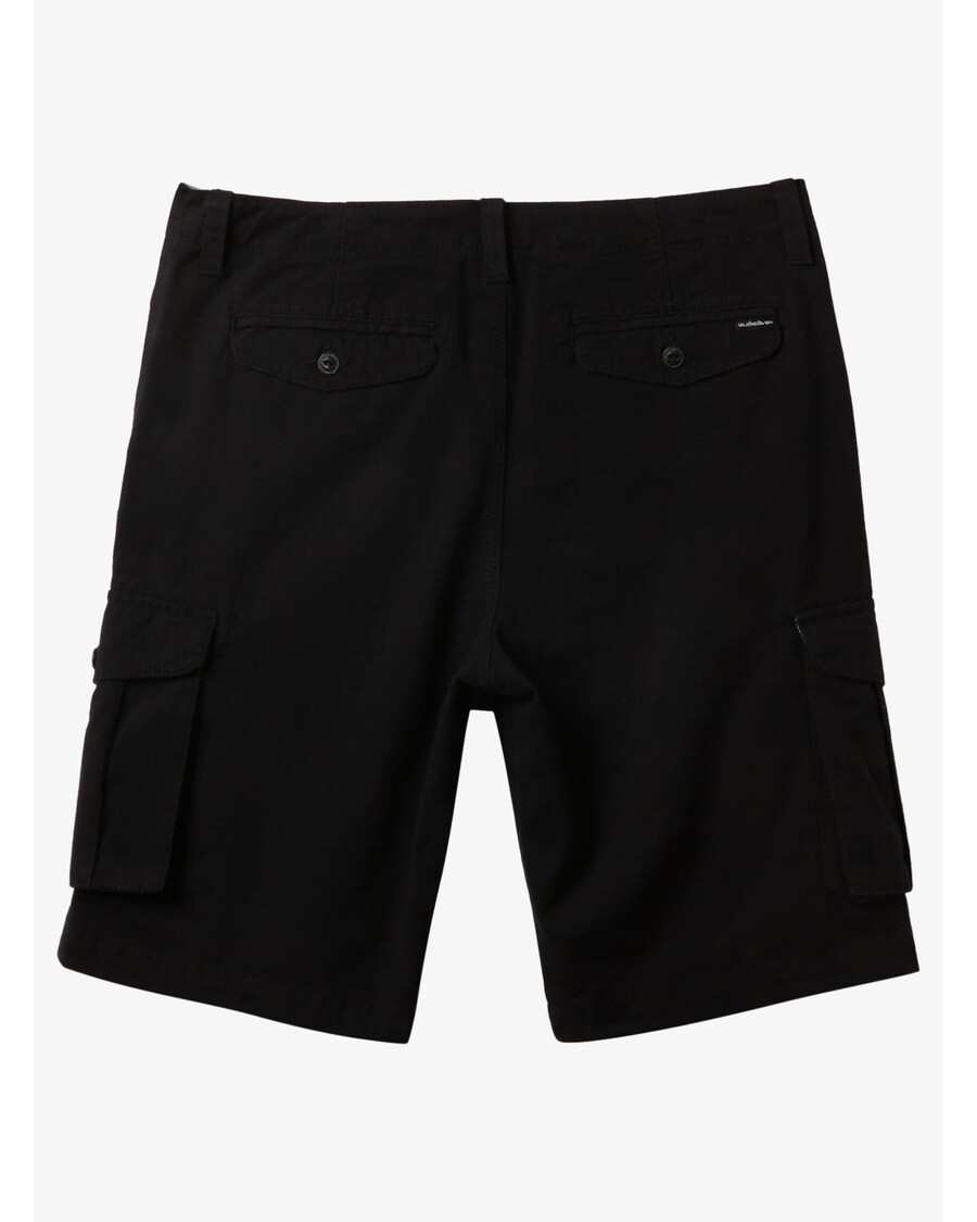 Quiksilver Kraťasy Rozhodující Battle Cargo - černé