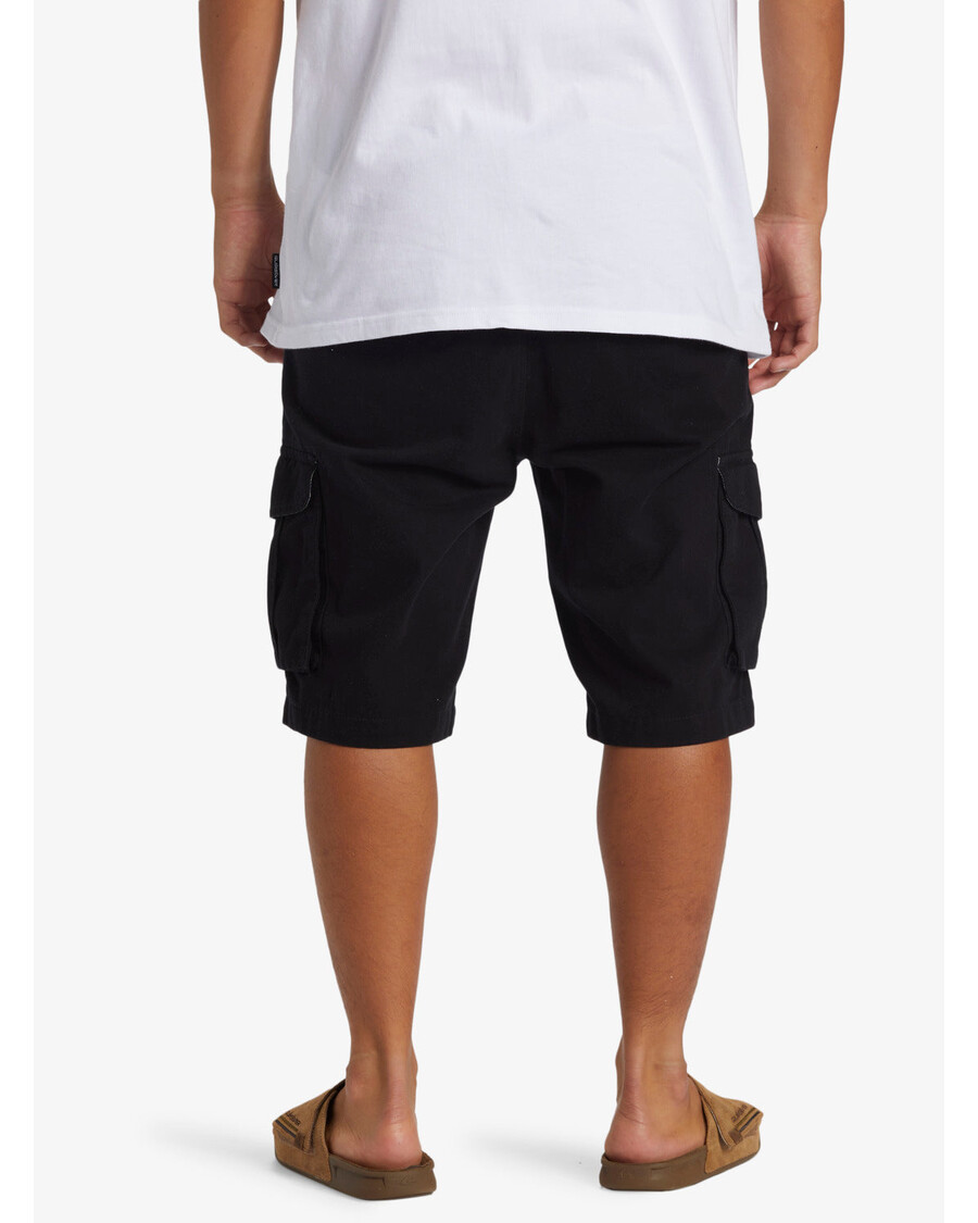 Quiksilver Kraťasy Rozhodující Battle Cargo - černé