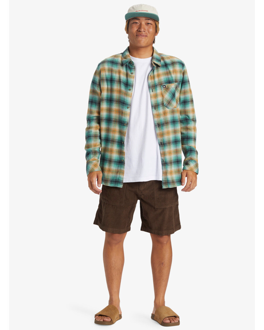 куиксилвер сурф фатигуе сомотни шортс - тамно браон