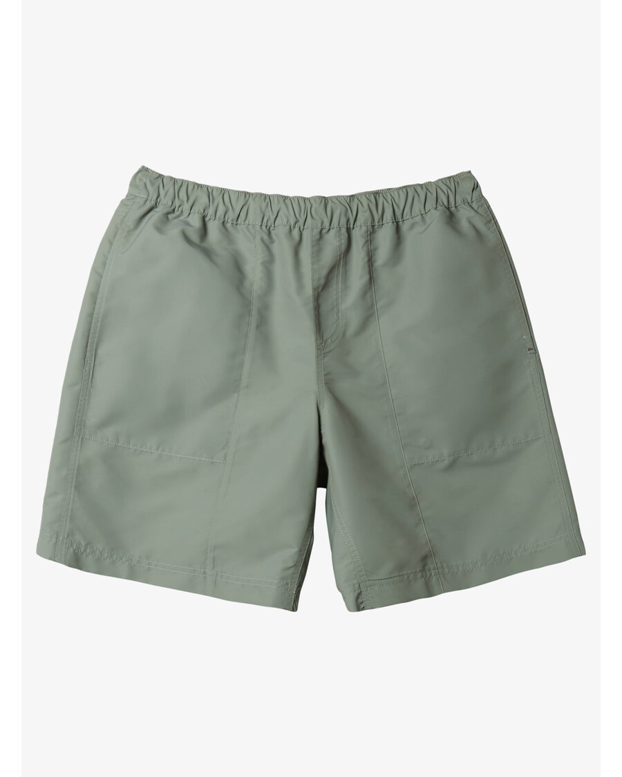 A Quiksilver Jobb Kétéltű 18,5"-es Hibrid Rövidnadrágot Készített - Tengeri Spray