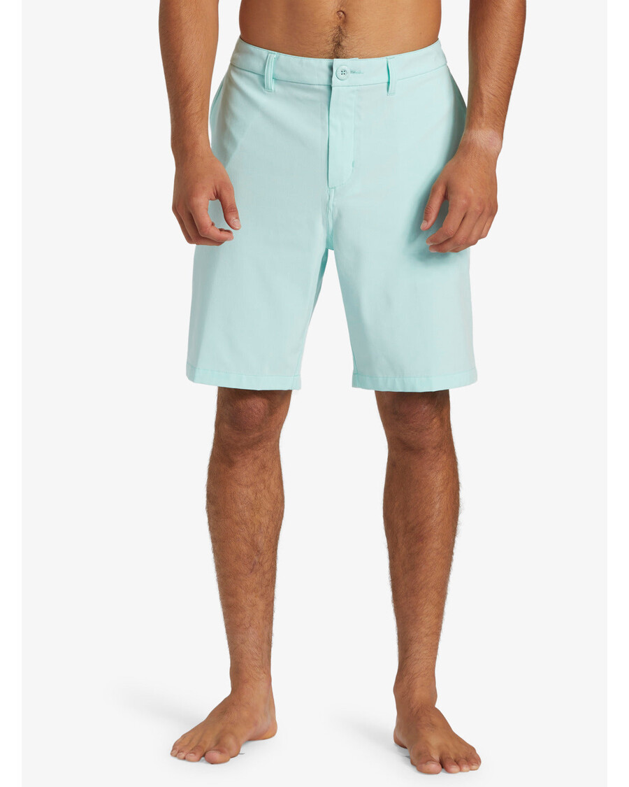 Szorty Hybrydowe Quiksilver Union Heather Amphibian 20" - Skorupa Limpet