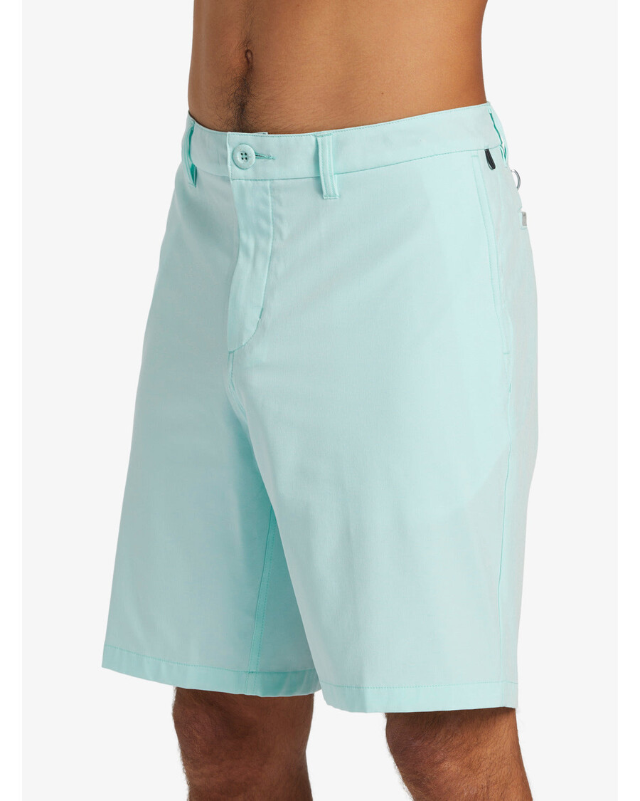 Szorty Hybrydowe Quiksilver Union Heather Amphibian 20" - Skorupa Limpet