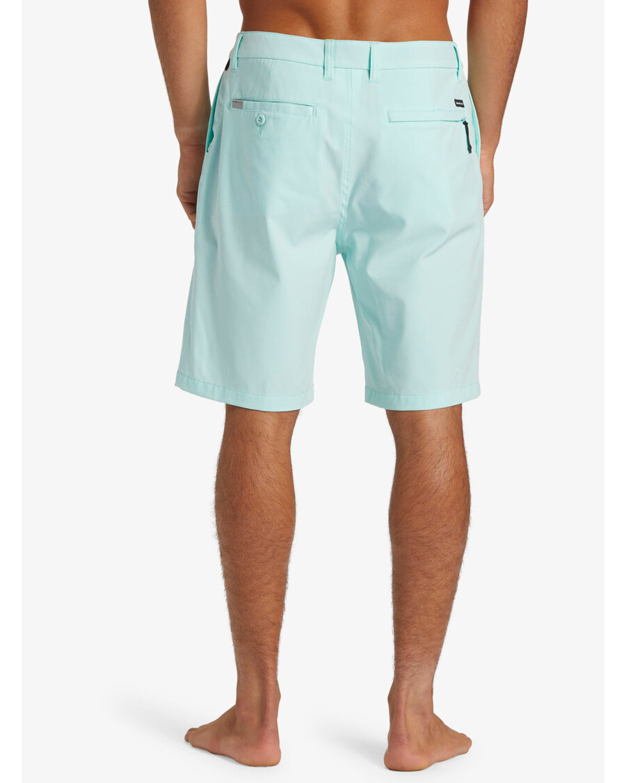 Szorty Hybrydowe Quiksilver Union Heather Amphibian 20" - Skorupa Limpet