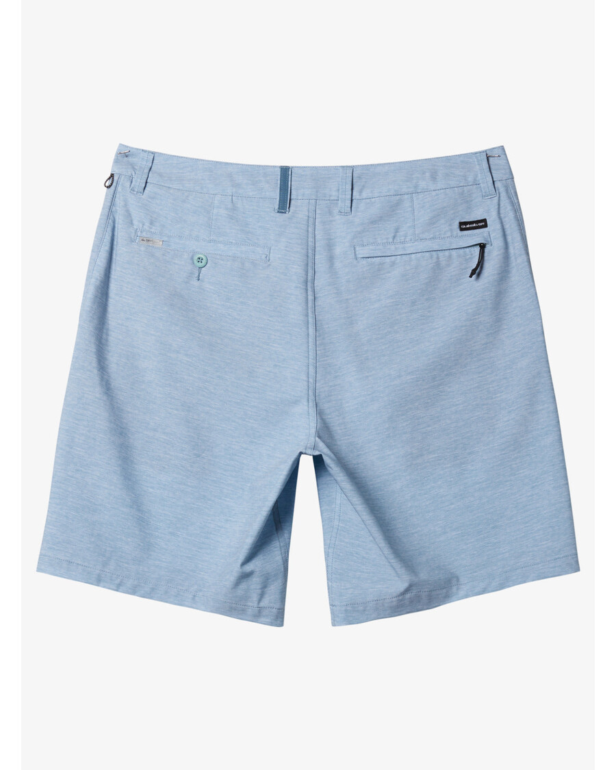 Quik Silver Union Heather Amphibian 20" Hybrid Shorts - Blue Shadow
