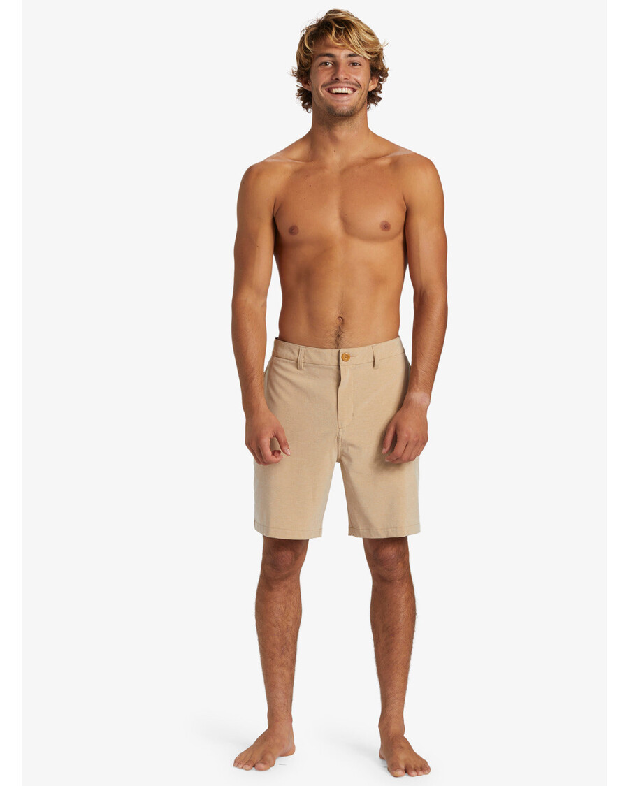 Quiksilver Union Heather Amphibian 20" υβριδικό σορτς - χακί