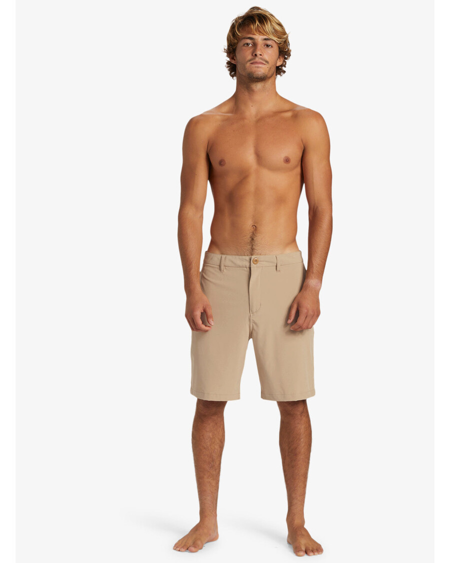 υβριδικό σορτς 20" αμφίβιο Quiksilver Union - χακί