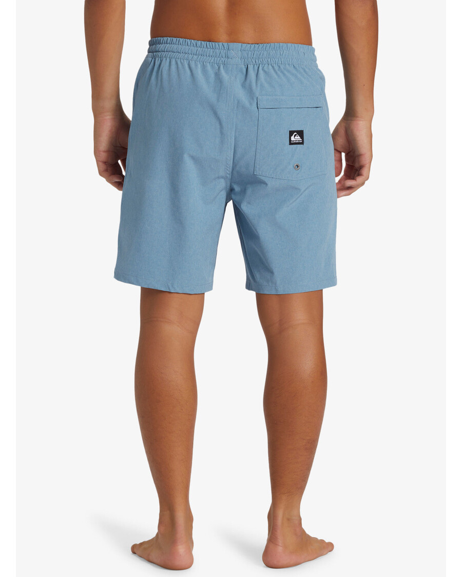 Quik Silver Taxer Heather Amphibian 18" Hybrid Shorts - Blue Shadow