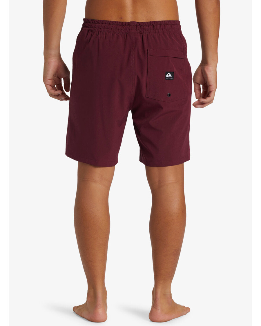 куиксилвер такер ампхибиан 18" хибридни шорц - вино
