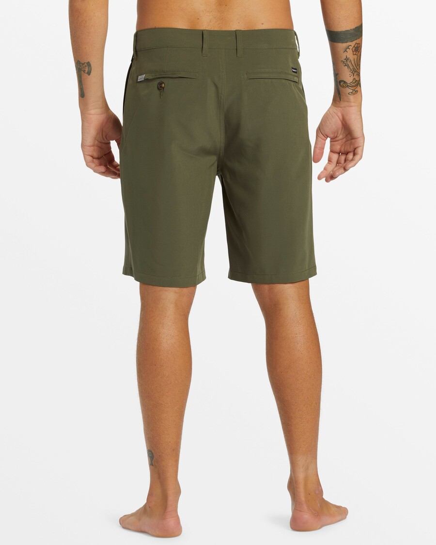 Quiksilver Union Amphibian 20" Hibridiniai šortai - Vynuogių Lapelis