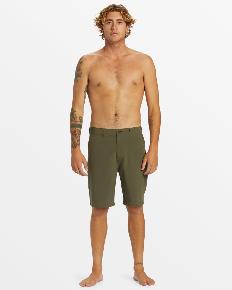 Quiksilver Union Amphibian 20" Hibridiniai šortai - Vynuogių Lapelis