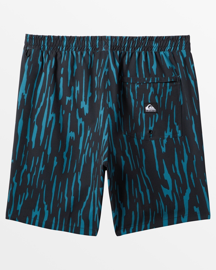 Quik Silver Taxer Print Amphibian 18" Hybrid Shorts - Tarmac