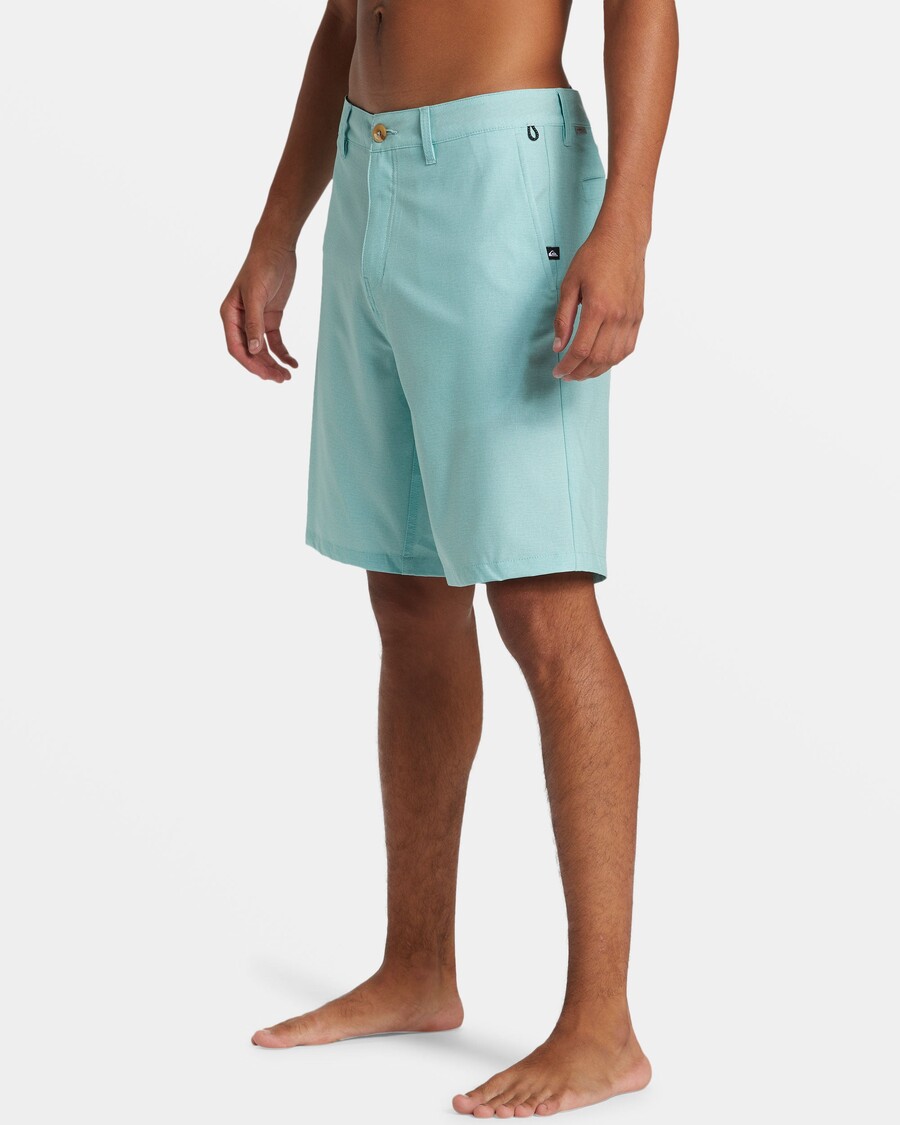 Quiksilver Union Heather Amphibian 20" Shorts Híbridos - Aquafer