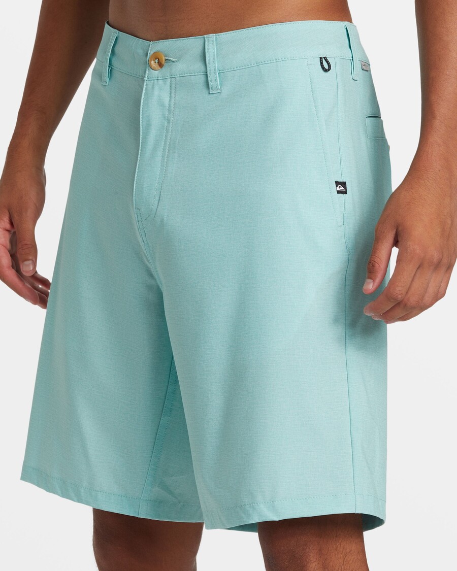 Quiksilver Union Heather Amphibian 20" Shorts Híbridos - Aquafer