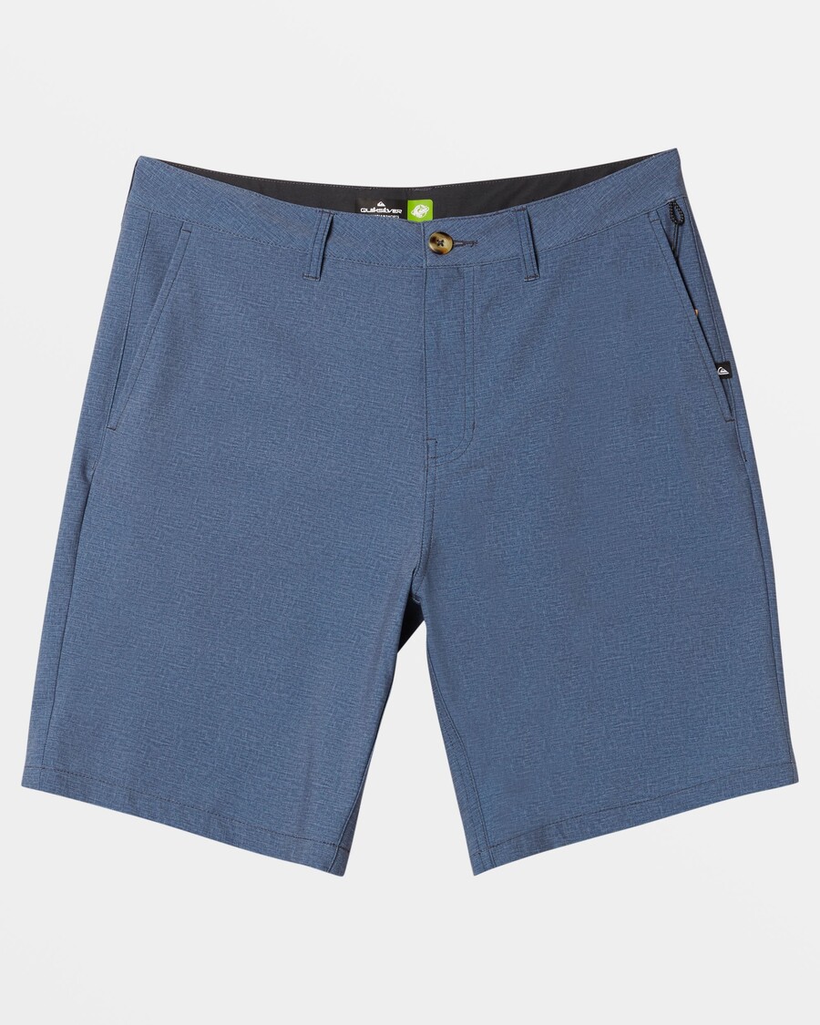 クイックシルバー ユニオン ヘザー アンフィビアン 20 インチ ハイブリッド ショーツ - ヴィンテージ インディゴ