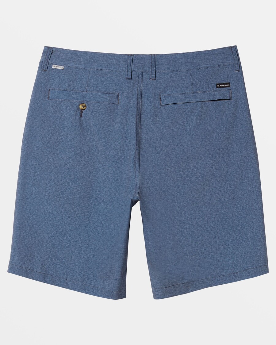 クイックシルバー ユニオン ヘザー アンフィビアン 20 インチ ハイブリッド ショーツ - ヴィンテージ インディゴ