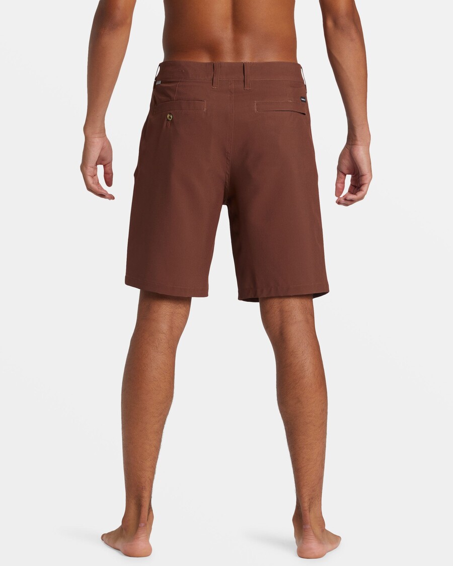 Quik Silver Union Amphibian 20" Hybrid Shorts - Brown Stone