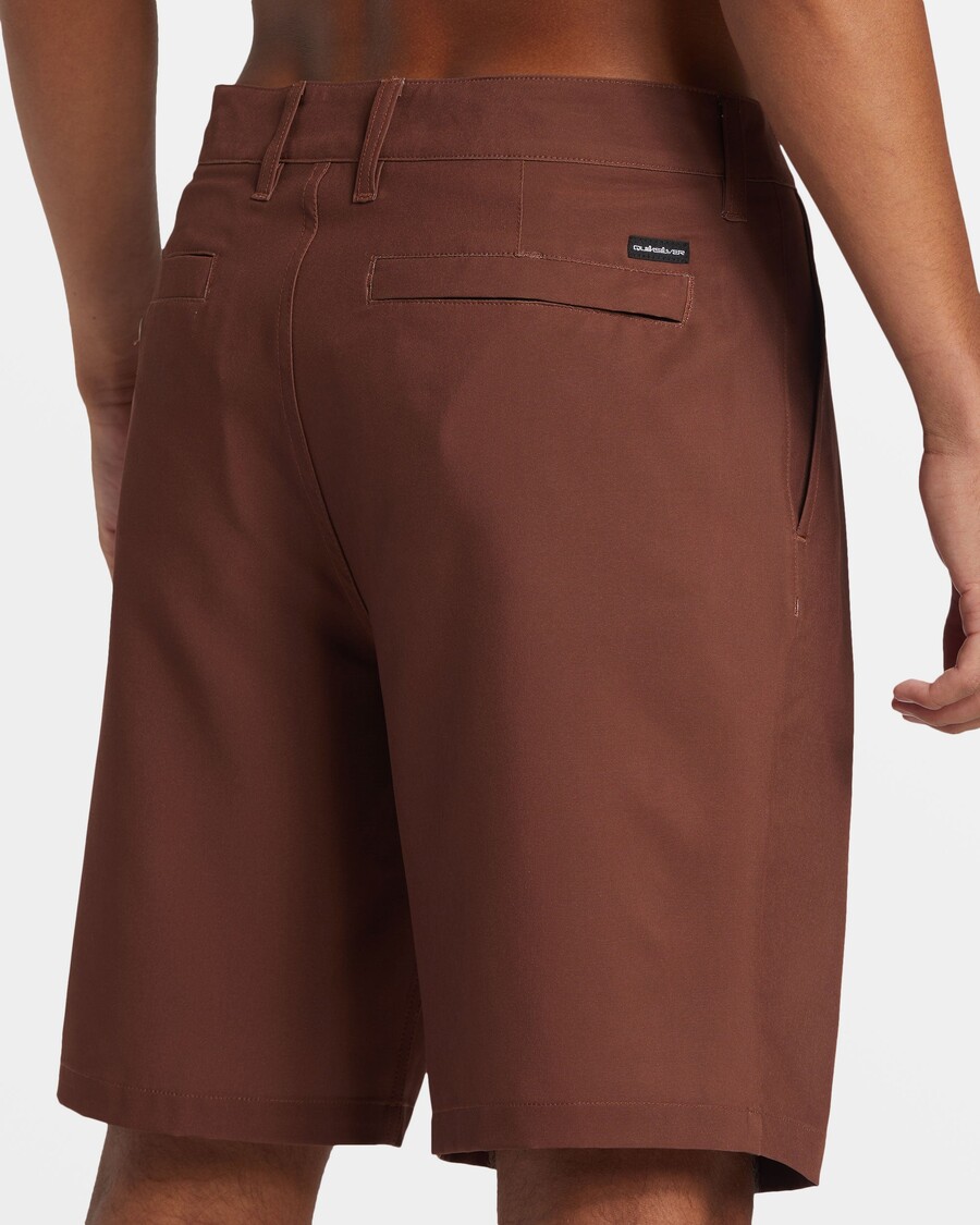 Quik Silver Union Amphibian 20" Hybrid Shorts - Brown Stone