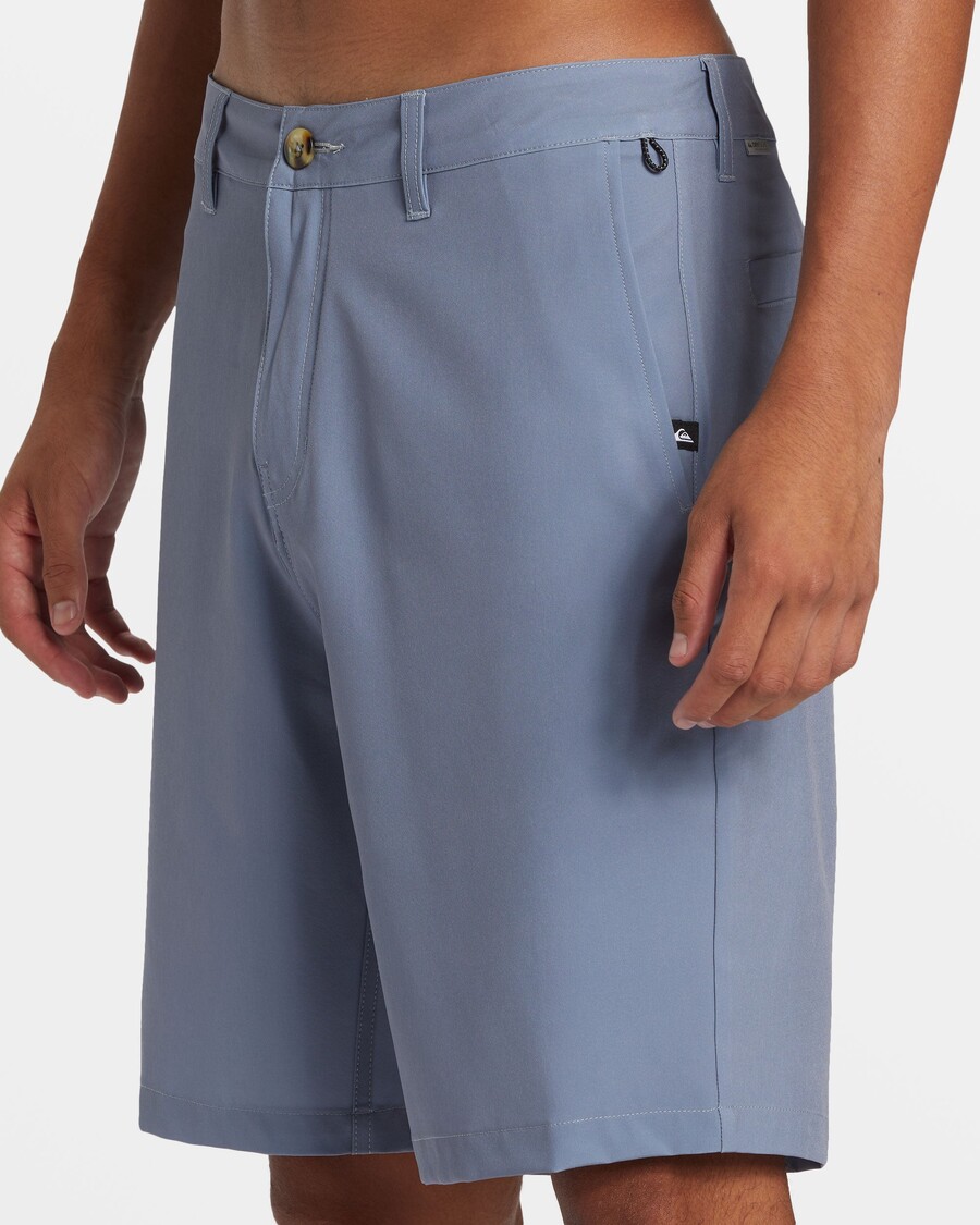 Гибридные шорты-амфибия Quiksilver Union 20 дюймов — Flint Stone