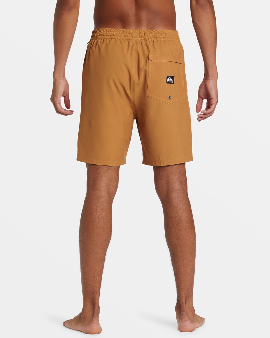 Quik Silver Taxer Amphibian 18" Hybrid Shorts - Bone Brown