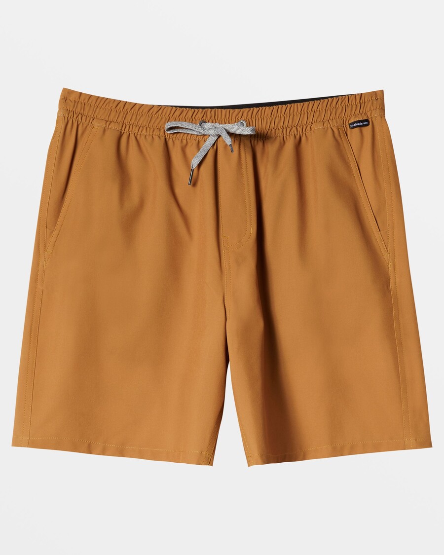 Quik Silver Taxer Amphibian 18" Hybrid Shorts - Bone Brown