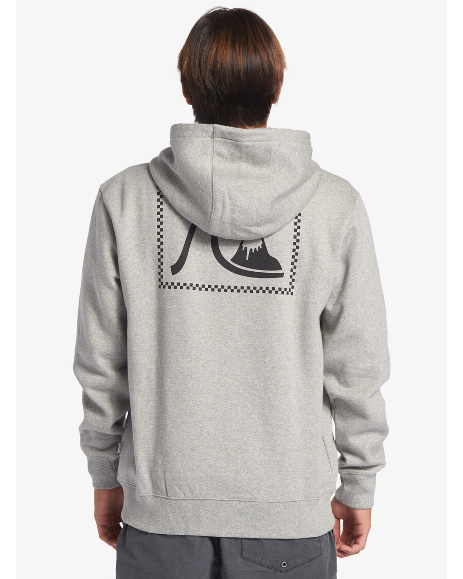 Quik Silver Original Zip-Up Sweatshirt - Athletic Heather