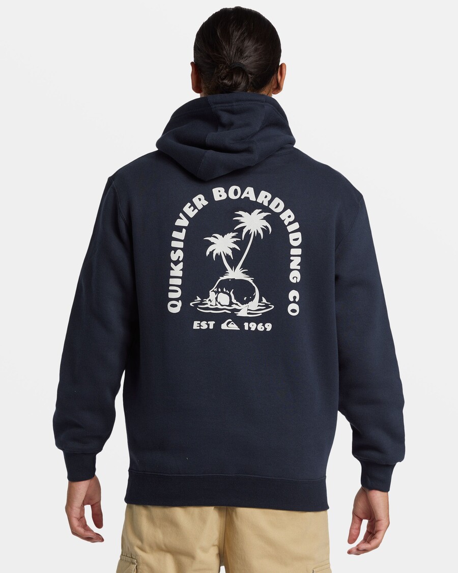 Quik Silver Rockin Hoodie - Midnight Navy
