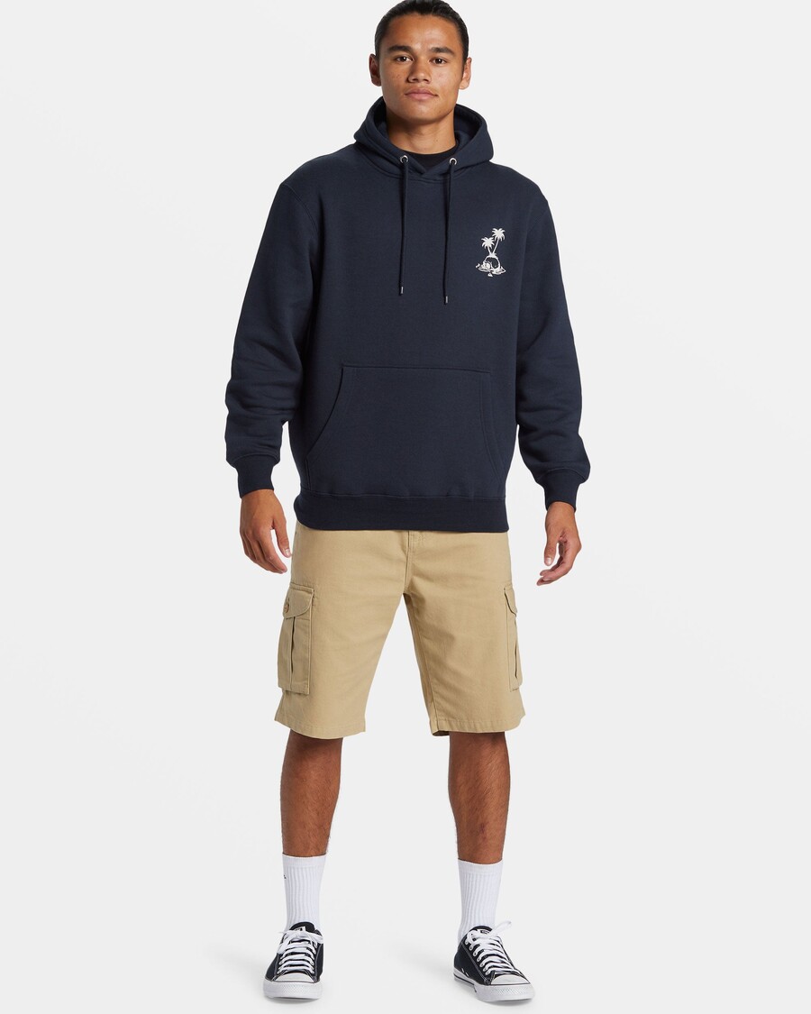 Quik Silver Rockin Hoodie - Midnight Navy