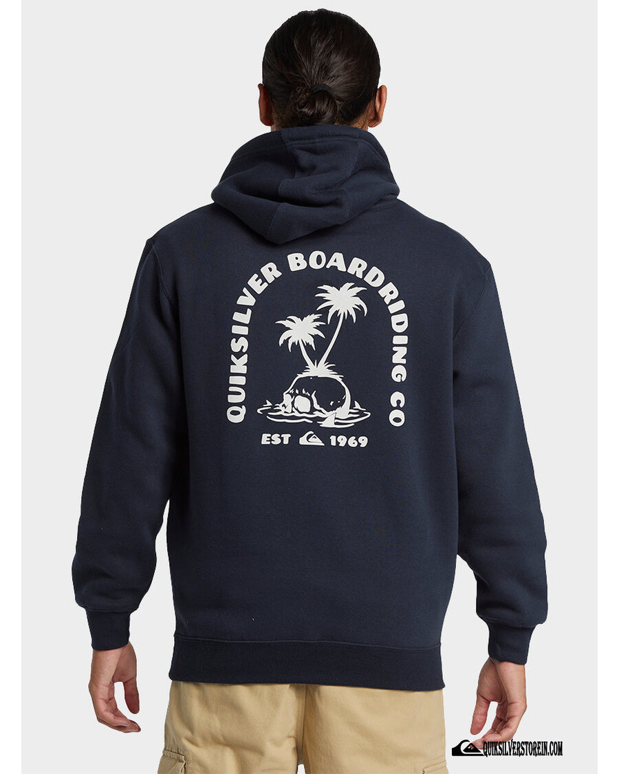 Quik Silver Rockin Hoodie - Midnight Navy